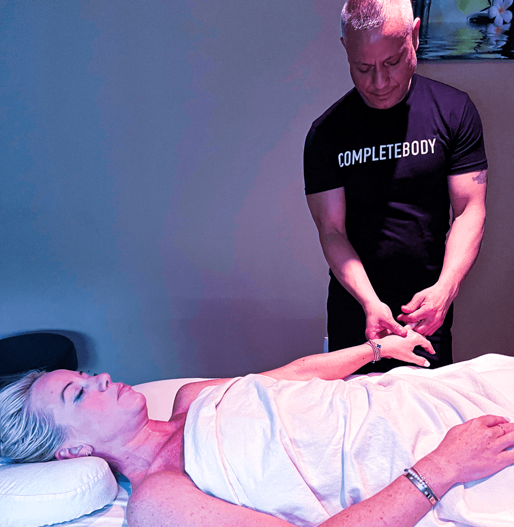 Member in a massage